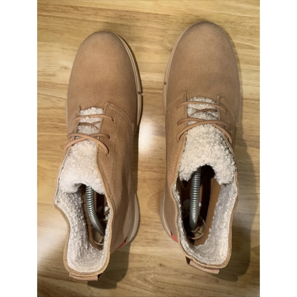 Sorel Explorer II Drift Waterproof‎ Suede Ankle Booties Boots Shoes Tan Women 12